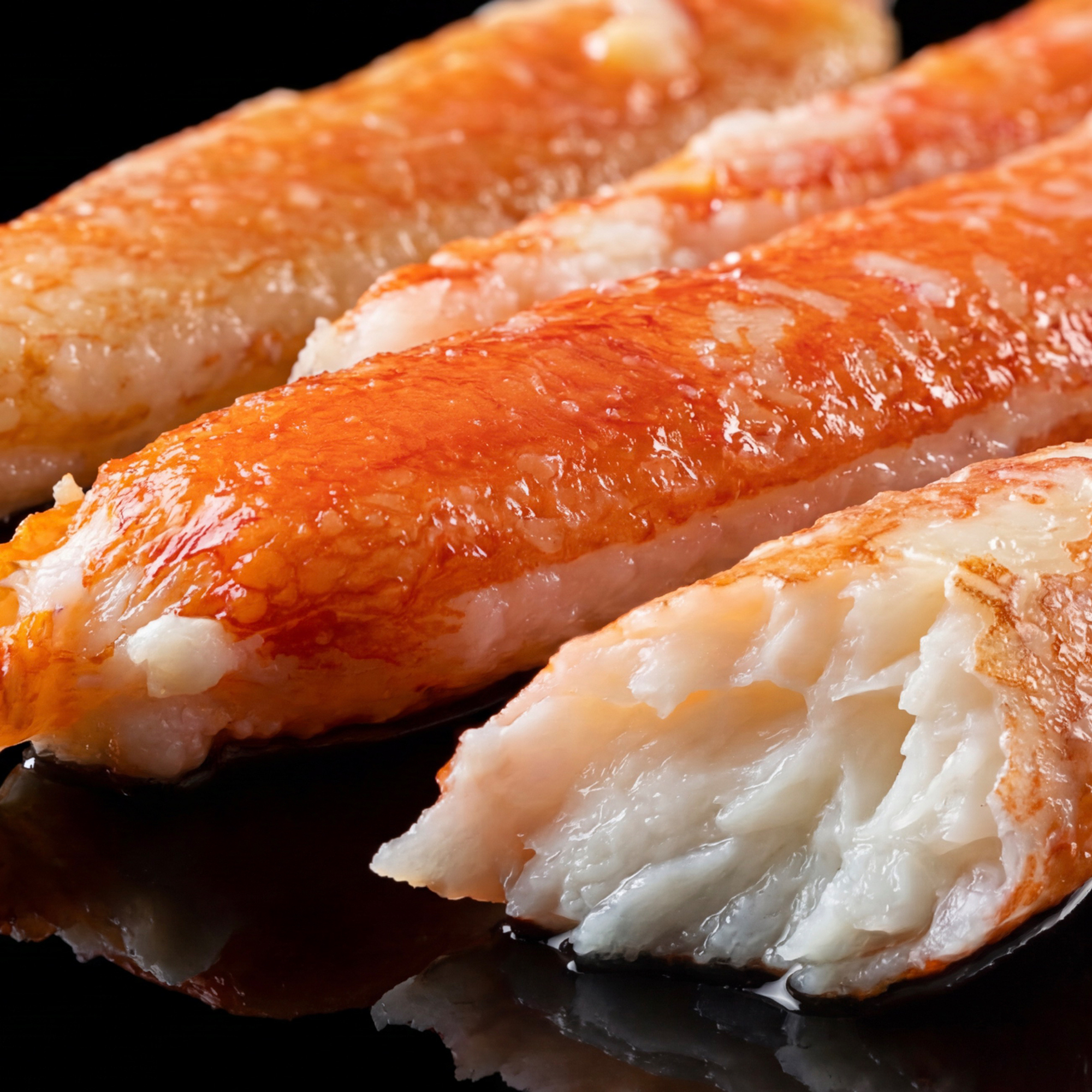 Sniega krabja kāju gaļa