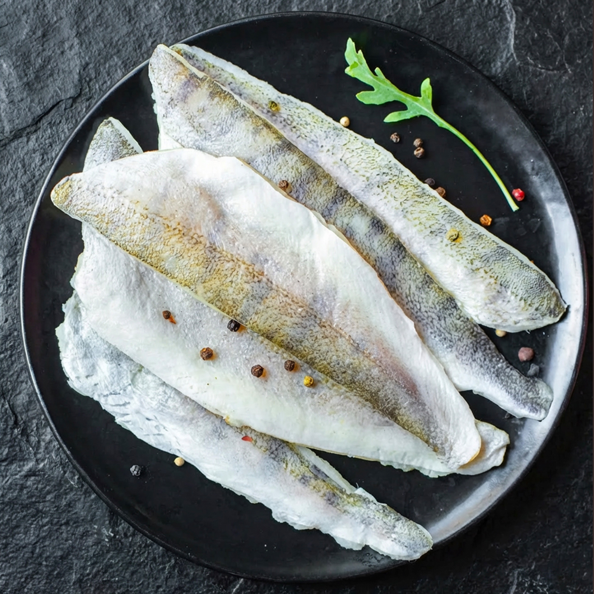 Zandarts fileja ar ādu